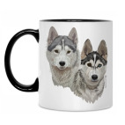 Хаски. Собаки.