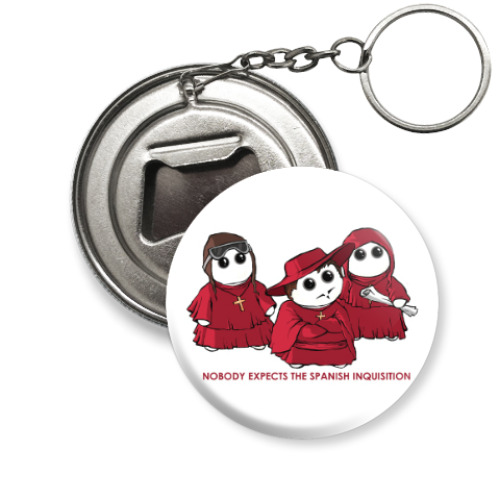 Брелок-открывашка с принтом Monty Python ( Монти Пайтон )