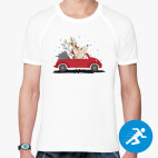 Мужская спортивная футболка