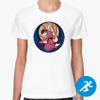 Женская спортивная футболка