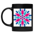 Кружка цветная UV-DTF