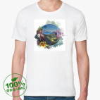 Мужская футболка органик