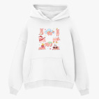 Толстовка худи оверсайз