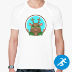 Мужская спортивная футболка