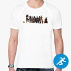 Мужская спортивная футболка