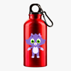 Металлическая бутылка 400 мл UV-DTF