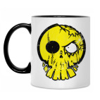 Кружка двухцветная