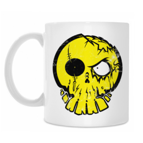 Кружка с принтом Череп