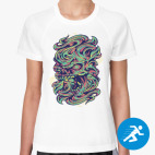 Женская спортивная футболка