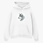 Толстовка худи оверсайз