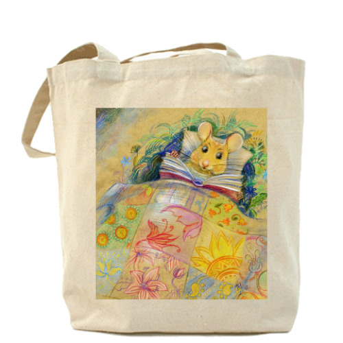 Сумка шоппер с принтом Сказка на ночь