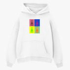 Толстовка худи оверсайз