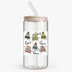 Банка с бамбуковой крышкой