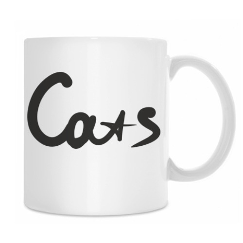 Кружка с принтом 'Коты'