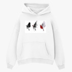 Толстовка худи оверсайз