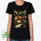 Женская футболка органик