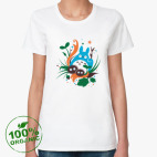 Женская футболка органик