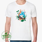 Мужская футболка органик