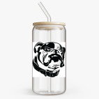 Банка с бамбуковой крышкой