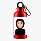 Металлическая бутылка 400 мл UV-DTF