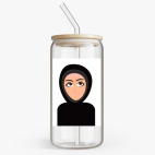 Банка с бамбуковой крышкой