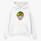 Толстовка худи оверсайз