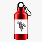 Металлическая бутылка 400 мл UV-DTF