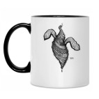 Кружка двухцветная