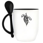 Кружка с ложкой