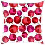 Шары новогодние акварель