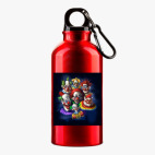 Металлическая бутылка 400 мл UV-DTF