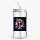 Банка с бамбуковой крышкой