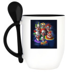 Кружка с ложкой