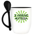 Кружка с ложкой