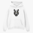 Толстовка худи оверсайз