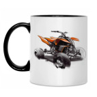 Кружка двухцветная