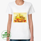 Женская футболка органик