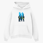 Толстовка худи оверсайз