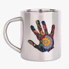 Кружка металлическая