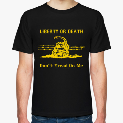 Футболка с принтом Liberty Or Death
