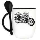 Кружка с ложкой