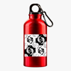 Металлическая бутылка 400 мл UV-DTF