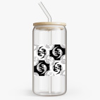 Банка с бамбуковой крышкой