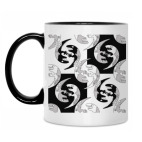 Кружка двухцветная