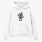 Толстовка худи оверсайз