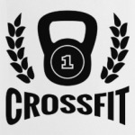 Кроссфит логотип с гирей