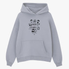 Толстовка худи оверсайз