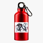 Металлическая бутылка 400 мл UV-DTF