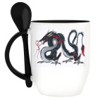 Кружка с ложкой