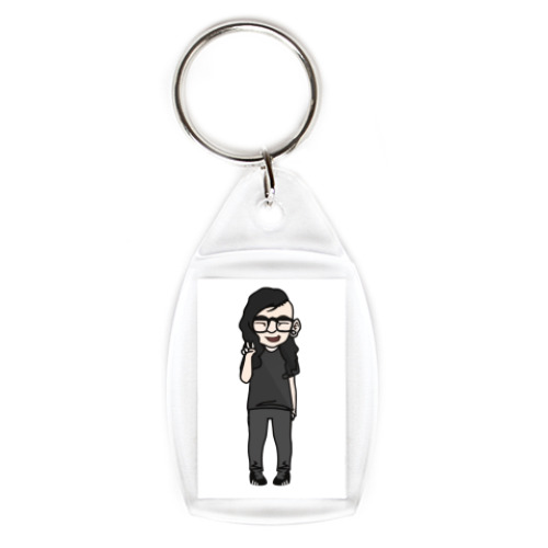 Брелок с принтом  Skrillex